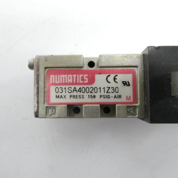 NUMATICS 031SA4002011Z30 100-115/110-120V .06A 150PSI NSNP