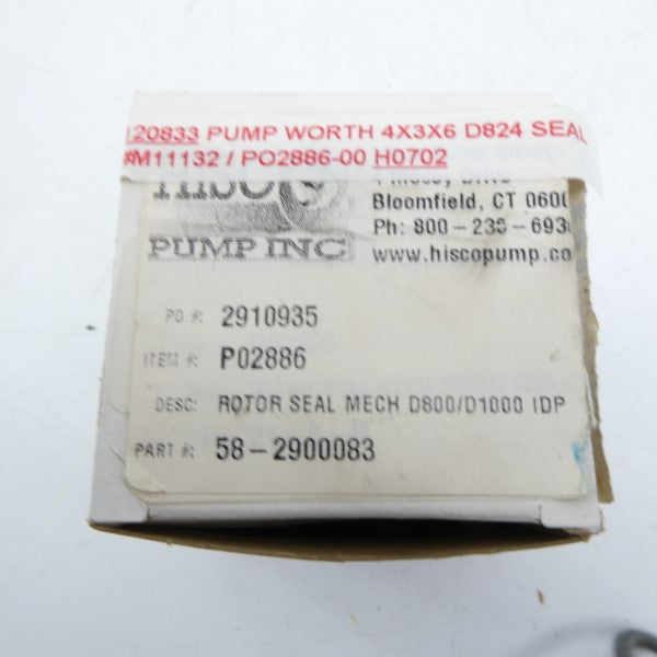 HISCO PUMP 58-2900083 NSMP