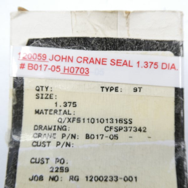 JOHN CRANE B017-05 NSMP