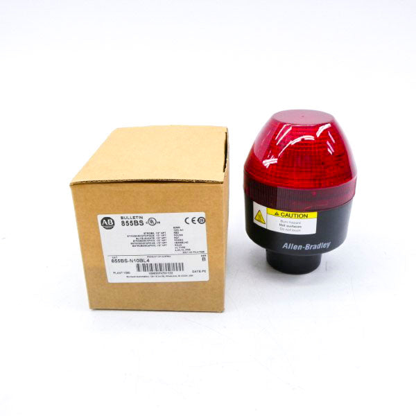 ALLEN BRADLEY 855BS-N10BL4 SER. B 120VAC (BR/WH) NSMP