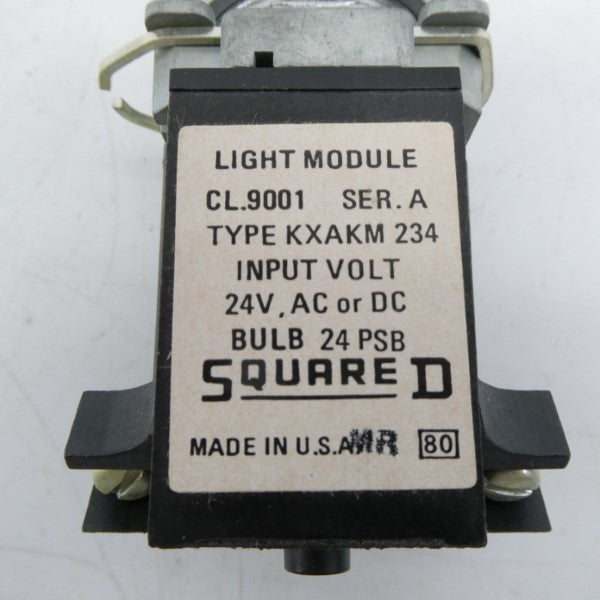 SQUARE D 9001KXAKM234 SER. A 24VAC NSNP