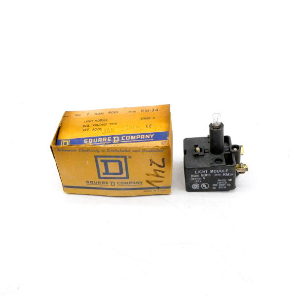 SQUARE D 9001KM-34 SER. A 24VAC/DC NSMP