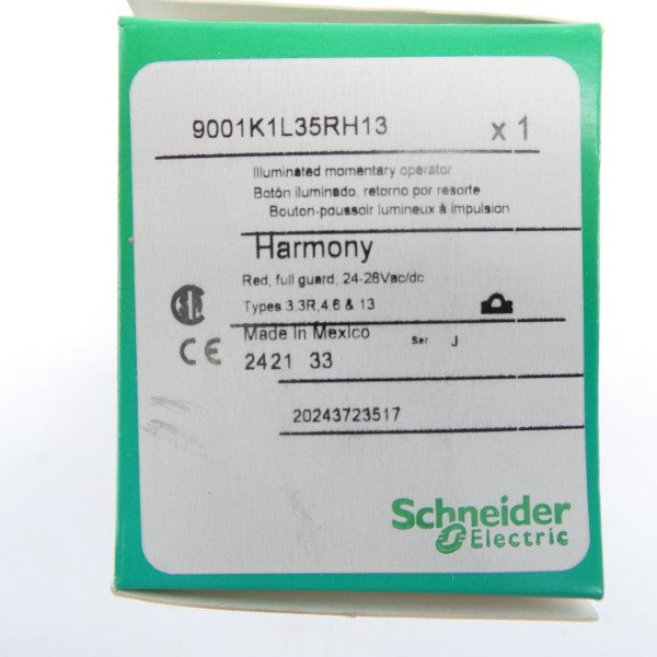 SCHNEIDER ELECTRIC 9001K1L35RH13 SER. J 24-28VAC/DC NSMP