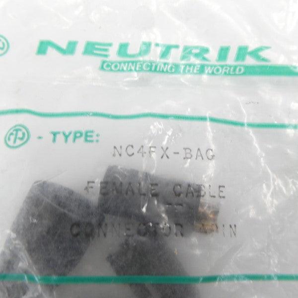 NEUTRIK NC4FX-BAG NSMP