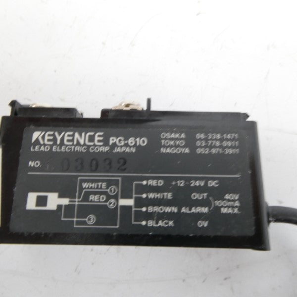 KEYENCE PG-610 12-24VDC UNMP