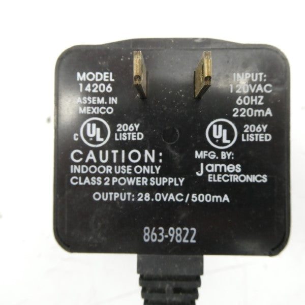 JAMES ELECTRONICS 14206 120VAC UNMP