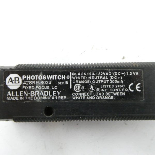 ALLEN BRADLEY 42SRP-6024 SER. B 20-132VAC/DC UNMP