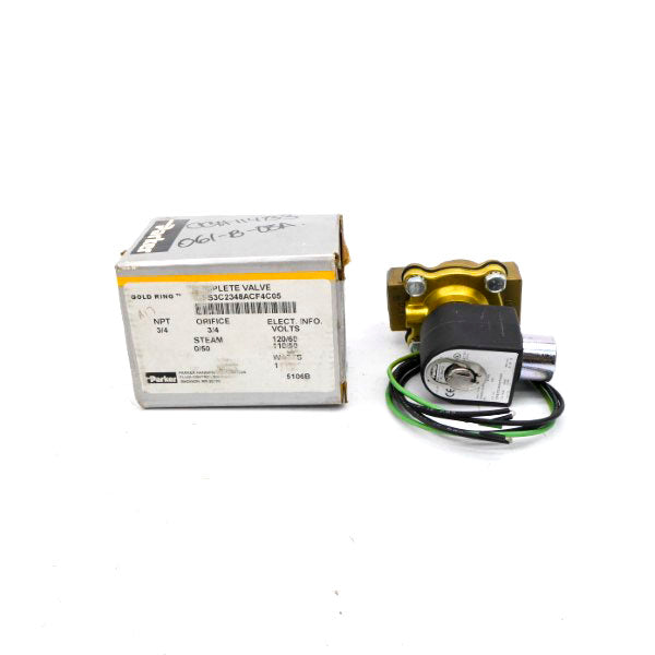 PARKER 12FS3C2348ACF4C05 110/120V 3/4" NSMP