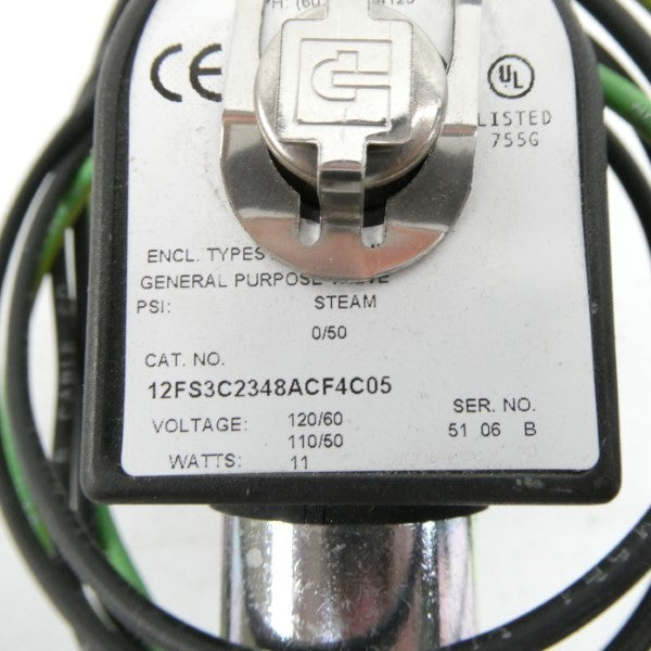 PARKER 12FS3C2348ACF4C05 110/120V 3/4" NSMP