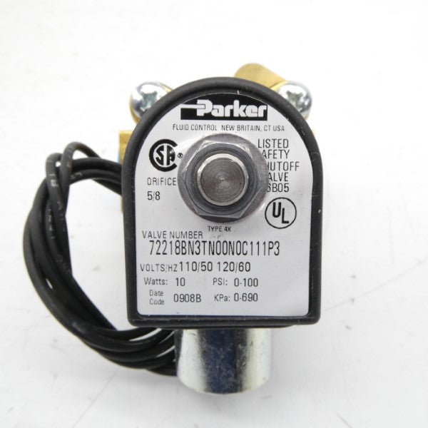 PARKER 72218BN3TN00N0C111P3 110/120V 100PSI NSMP