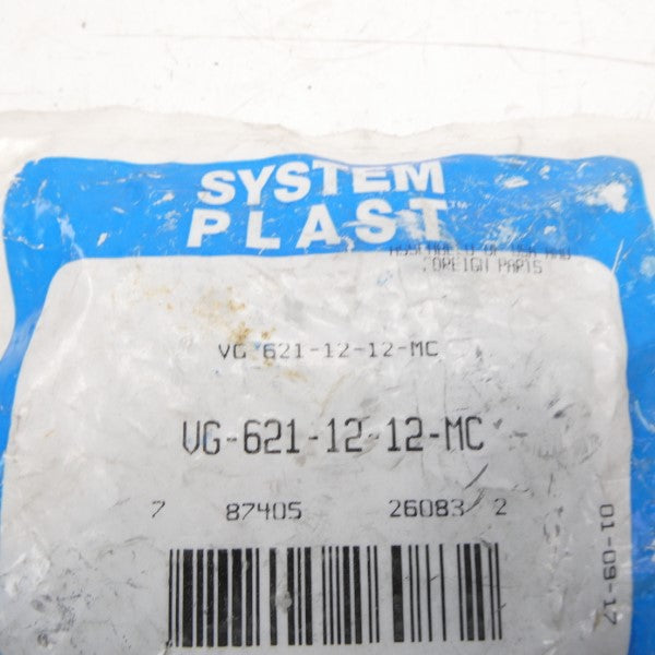 SYSTEM PLAST VG-621-12-12-MC NSMP