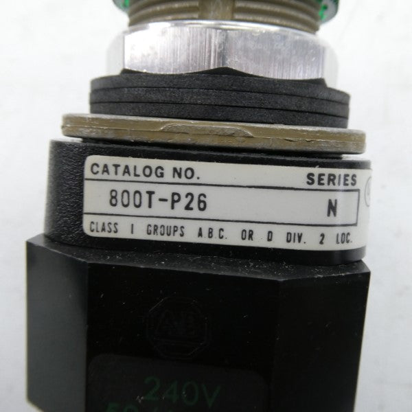 ALLEN BRADLEY 800T-P26 SER. N NSNP