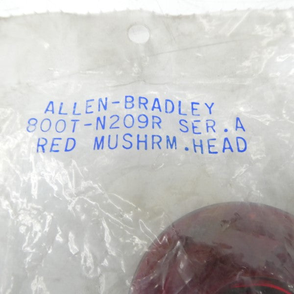 ALLEN BRADLEY 800T-N209R SER. A NSMP