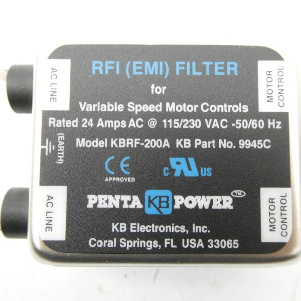 PENTA POWER 9945C KBRF-200A 115/230VAC 24A NSMP