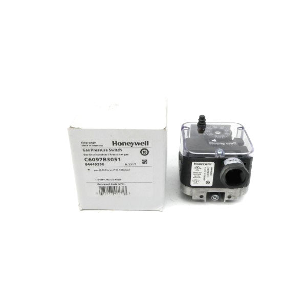 HONEYWELL C6097B3051 240VAC 0.5A 40-200INWC NSMP
