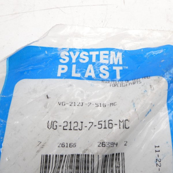 SYSTEM PLAST VG-212J-7-516-MC NSMP