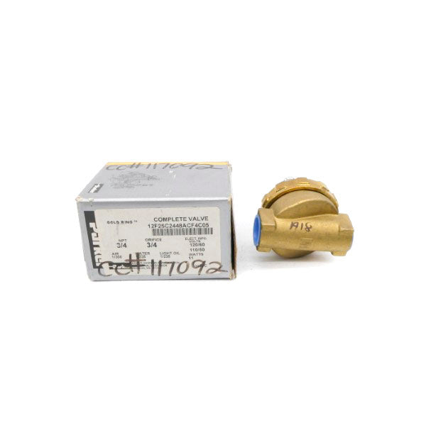 PARKER 12F25C2448ACF4C05 110/120V 235-300PSI 3/4" (AS PICTURED) NSMP