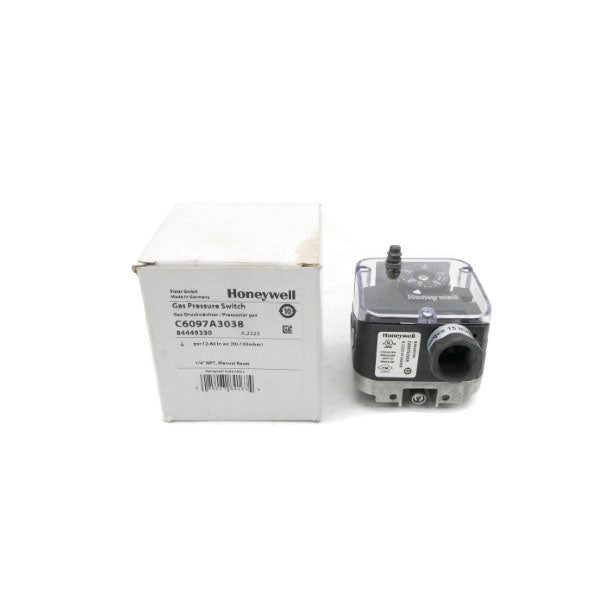 HONEYWELL C6097A3038 240VAC 0.5A 12-60INWC NSMP