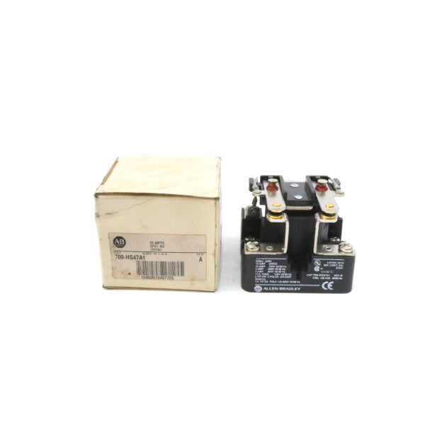 ALLEN BRADLEY 700-HG47A1 SER. A 120VAC 30A (WH) NSMP