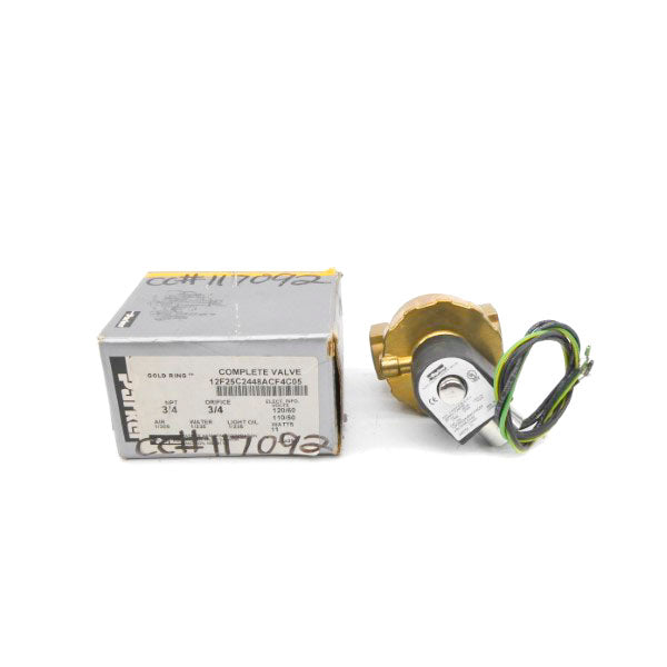 PARKER 12F25C2448ACF4C05 110/120V 235-300PSI 3/4" NSMP