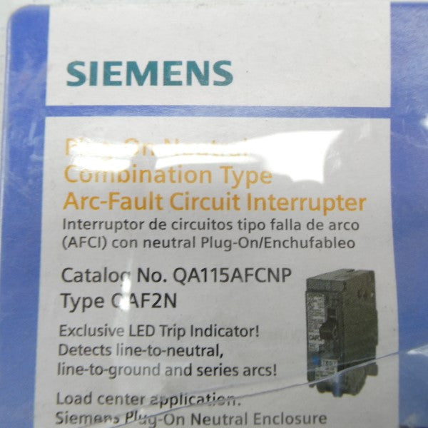 SIEMENS QA115AFCNP 15A NSMP