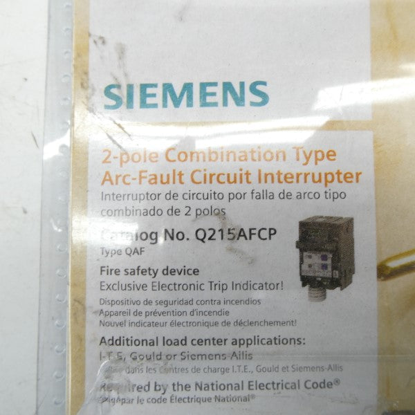 SIEMENS Q215AFCP 15A NSMP