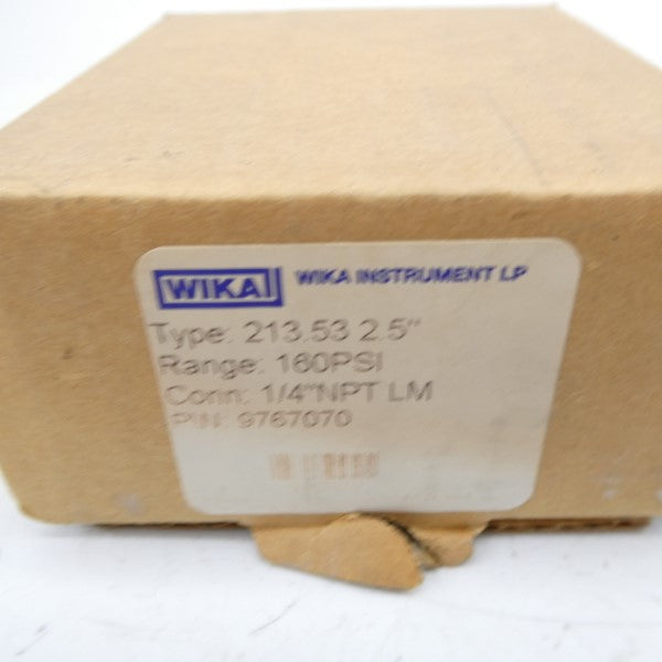 WIKA 9767070 160PSI NSMP