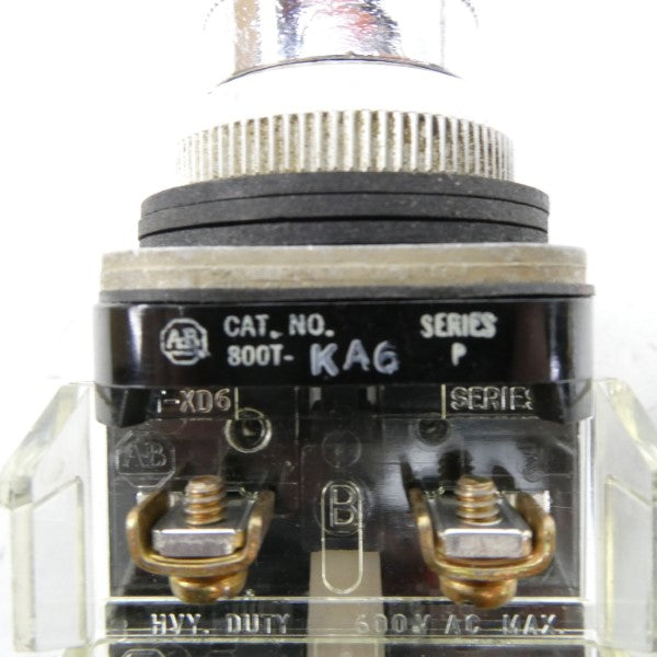 ALLEN BRADLEY 800T-KA6 SER. P NSNP