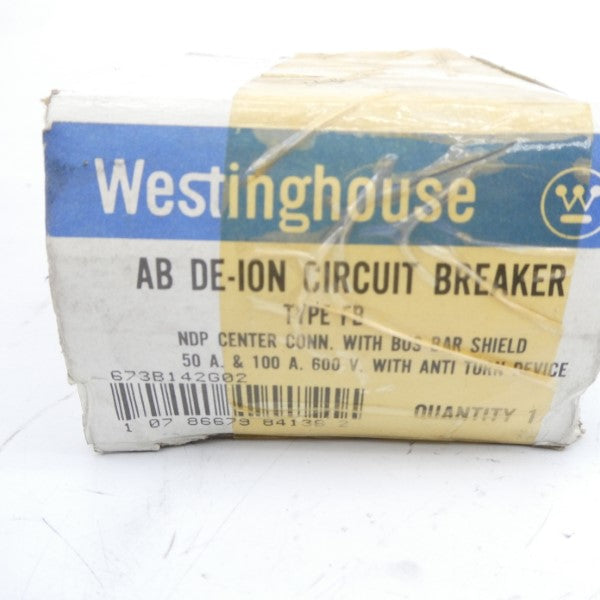 WESTINGHOUSE FB 673B142G02 600V 50/100A NSMP