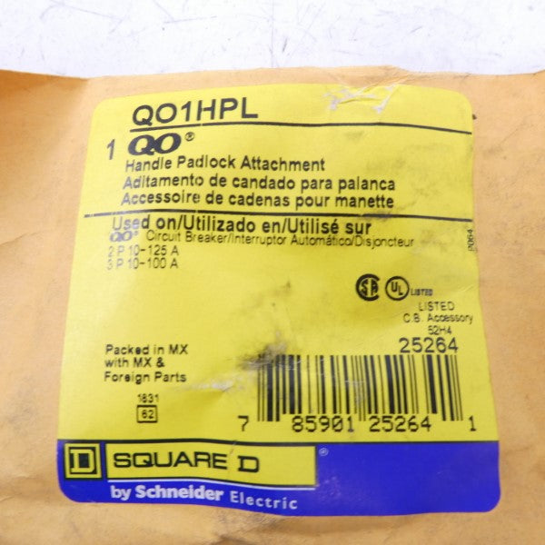 SQUARE D QO1HPL 10-125A NSMP