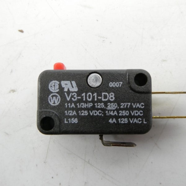 MICRO SWITCH V3-101-D8 277VAC 11A NSNP
