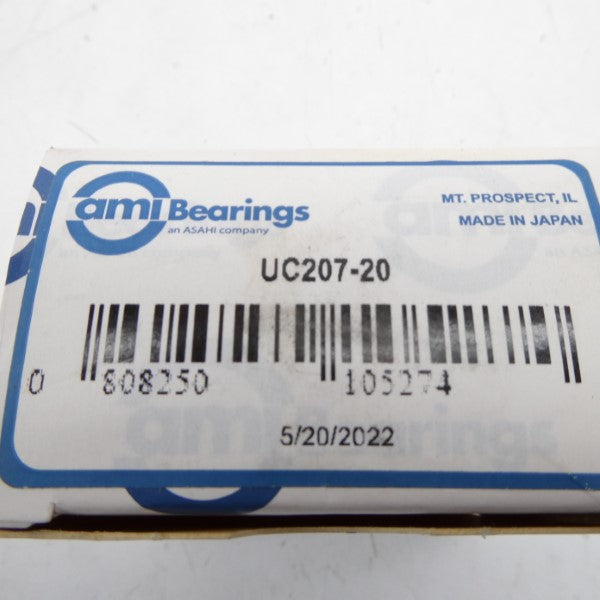 AMI BEARING UC207-20 NSMP