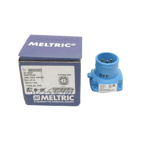 MELTRIC 63-18043 480VAC 20A (AS PICTURED) NSMP