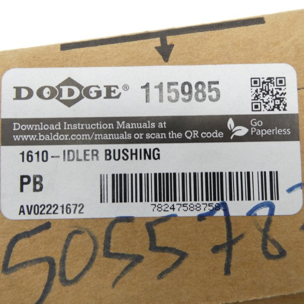 DODGE 115985 1610-IDLER NSMP