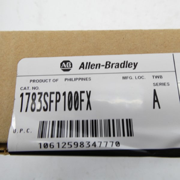 ALLEN BRADLEY 1783-SFP100FX SER. A DATE: 2012 NSFS