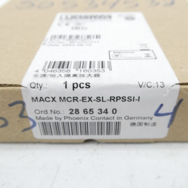 PHOENIX CONTACT MACXMCR-EX-SL-RPSSI-I 2865340 NSFS