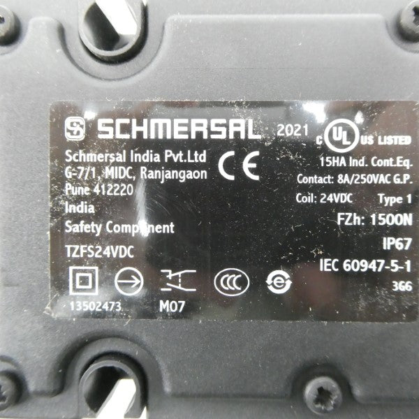 SCHMERSAL TZFS24VDC 24VDC NSMP