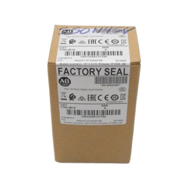 ALLEN BRADLEY 1794-IB16 SER. A DATE: 2021 NSFS