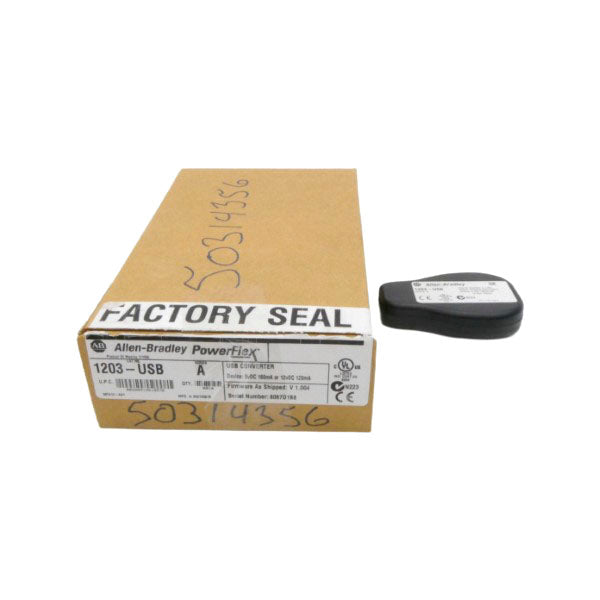 ALLEN BRADLEY 1203-USB SER. A F/W V1.004 12VDC (BR/WH) NSMP
