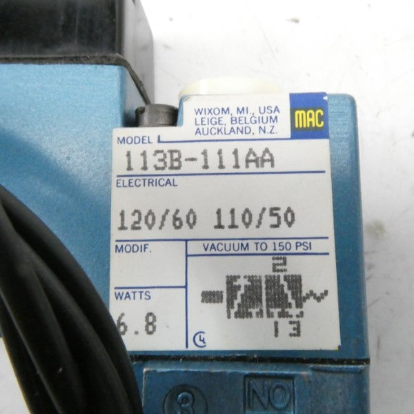MAC 113B-111AA 110/120V NSNP