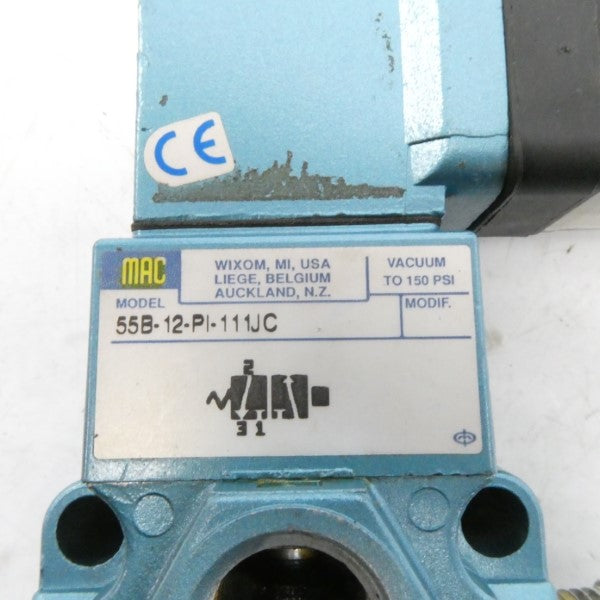 MAC 55B-12-PI-111JC 110/120V 150PSI NSNP
