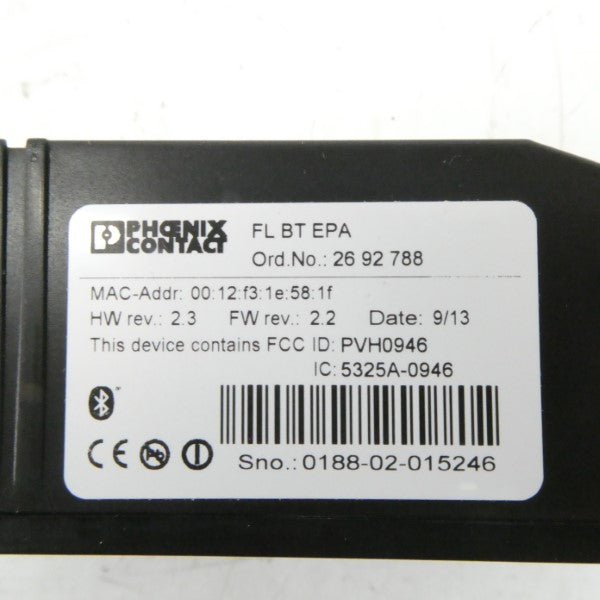 PHOENIX CONTACT FLBTEPA 2692788 REV 2.2 NSMP