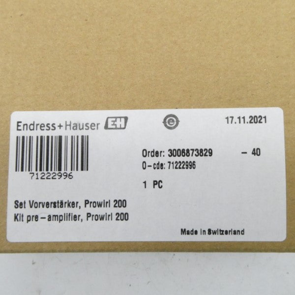 ENDRESS+HAUSER 3006873829 NSMP