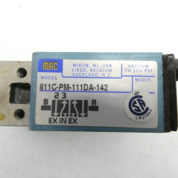MAC 811C-PM-111DA-142 150PSI NSNP