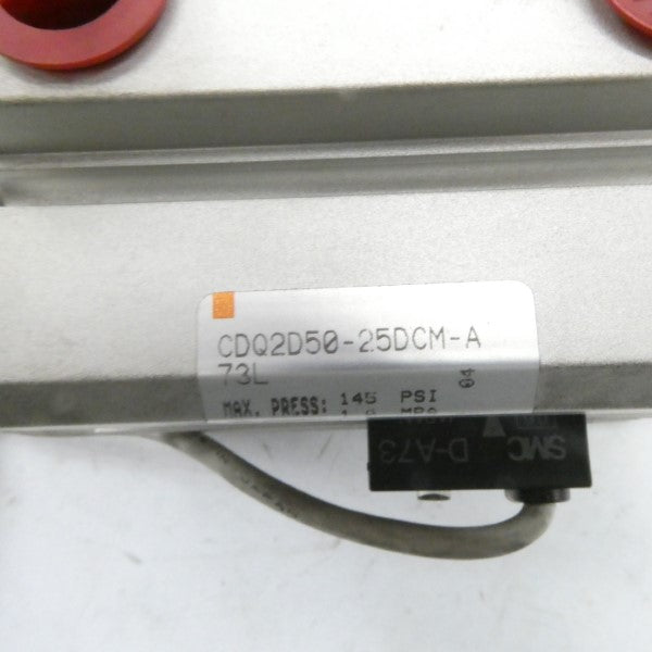 SMC CDQ2D50-25DCM-A73L 145PSI NSNP