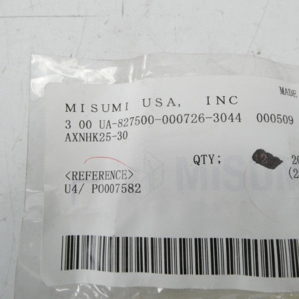 MISUMI AXNHK25-30 (PKG OF 8) NSMP