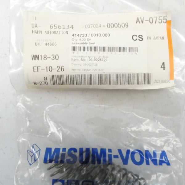 MISUMI WM18-30 (PKG OF 4)NSMP