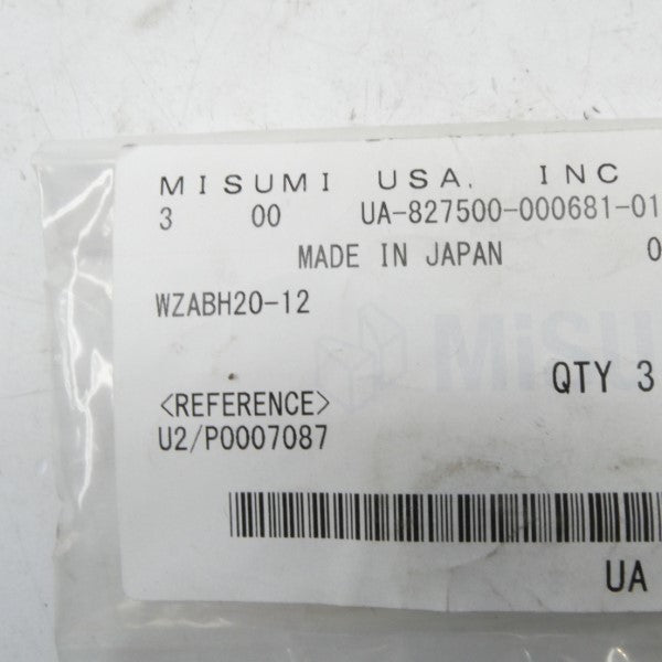 MISUMI WZABH20-12 (PKG OF 3) NSMP