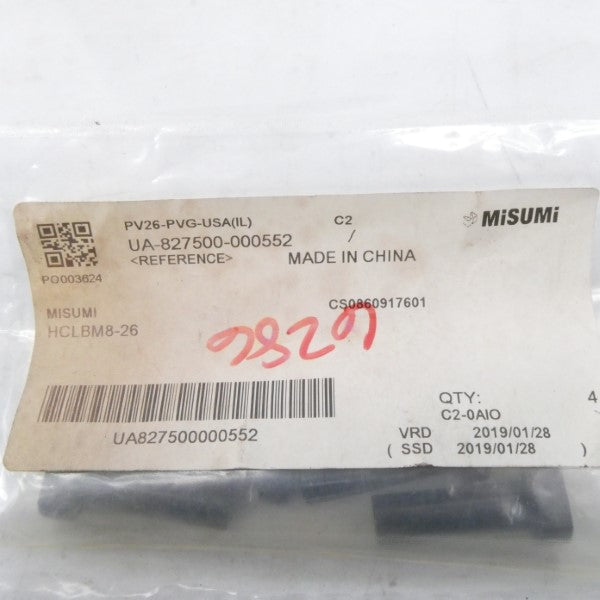 MISUMI HCLBM8-26 (PKG OF 4) NSMP