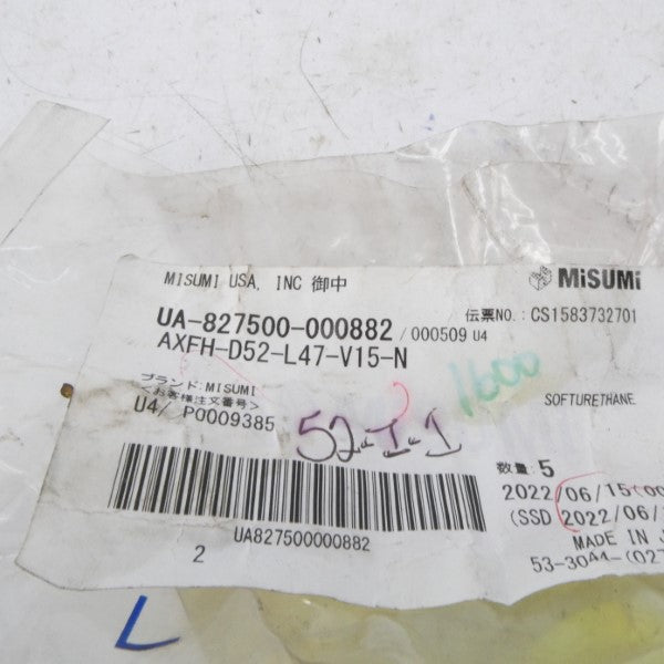 MISUMI AXFH-D52-L47-V15-N (PKG OF 5) NSMP